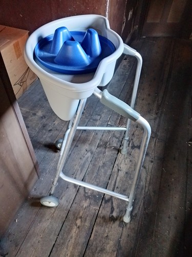 Walking frame caddy - walking,