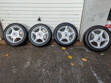 Mini Cooper 16 Inch Alloy Wheels with Tyres. Wheels Are In Good Used Condition.