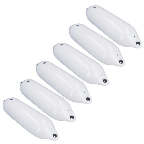 Boat fender white anchor - white,