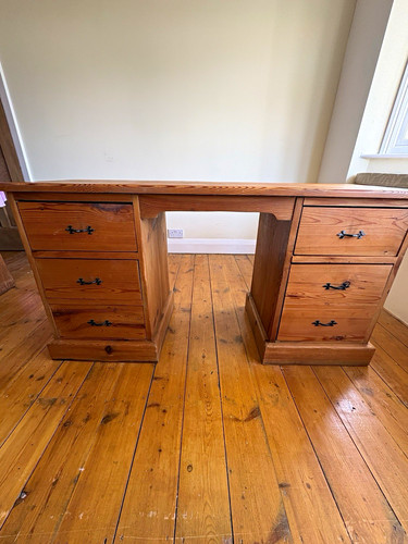 Vintage solid pine twin - solid,