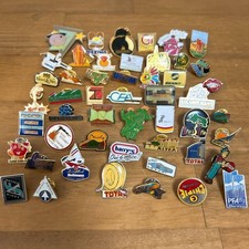 French Vintage Pin Badge Set