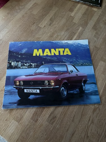 Manta opel deluxe rallye sr - &,