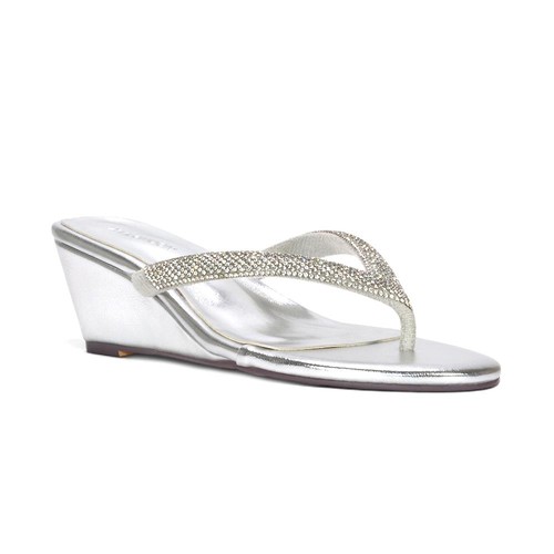 Womens low wedge - wedge, mule