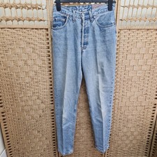 Vintage 90's Women's Levi's 901 Light Blue Denim Jeans W30 L30