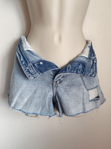 Hollister blue ripped - , denim