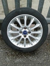 FORD FIESTA MK7 MK7.5 TITANIUM 16" INCH ALLOY WHEEL & TYRE 195/50/16 