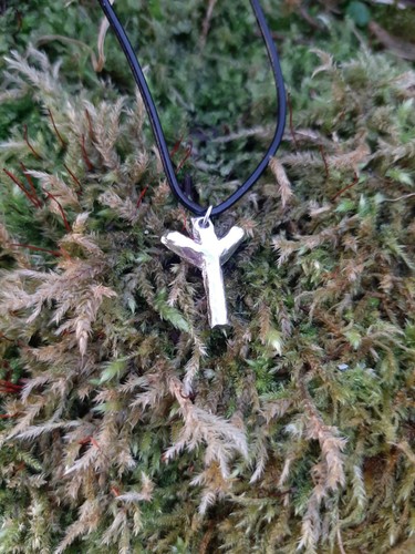 Viking rune necklace cast - rune,