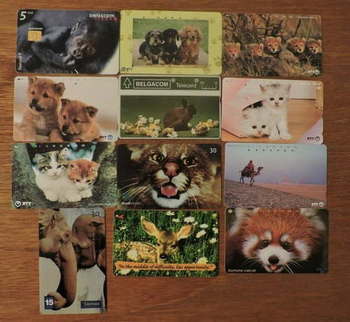 Assorted phone cards of - ,