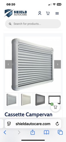 Motorhome blind flyscreen - motorhome,