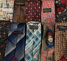 Joblot Of Silk Ties, (10) All