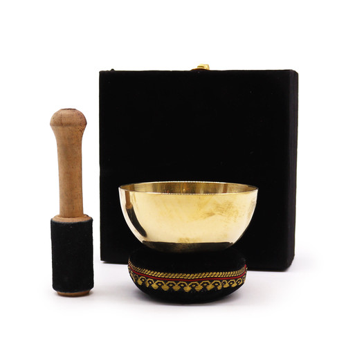 Brass singing bowl gift - singing,