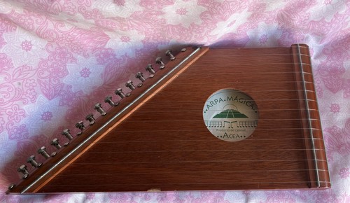 Vintage zither lap harp - vintage,