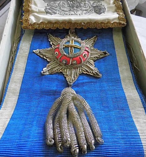 Masonic regalia sash with - sash,