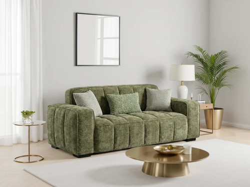 Paris sofa olive seater - sofa, 3