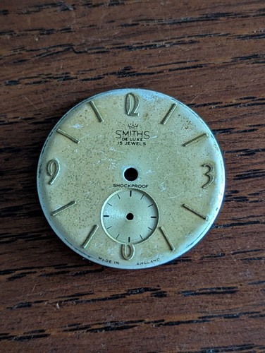 Smiths deluxe watch dial - smiths,