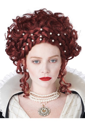 Elizabethan wig for women - elizabethan,