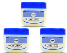 ICAN LONDON 100% PURE PETROLEUM JELLY ORIGINAL 3 x 368G (1104g)