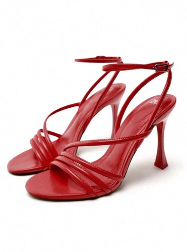 Zara high heel strappy sandals - strappy,