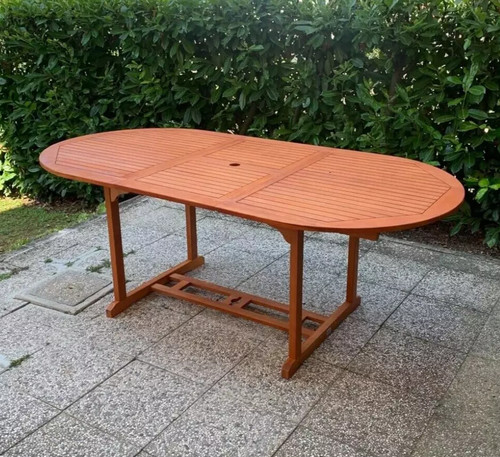Large garden dining table - large,