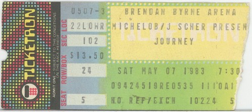 Journey concert ticket - concert,