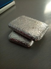 pewter ingot / bar .Arts , crafts , stacking , paperweight.