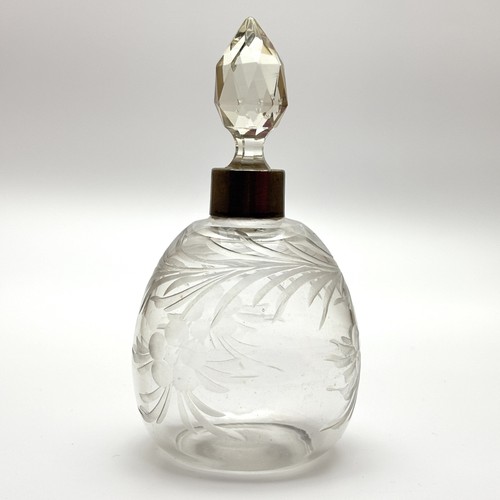 Vintage etched glass - vintage,