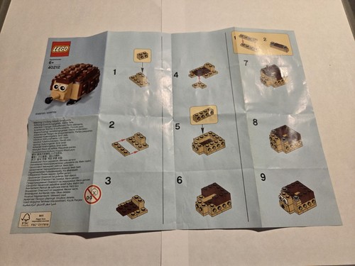 Lego 40212 hedgehog - hedgehog, monthly