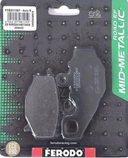 rear brake pads ferodo