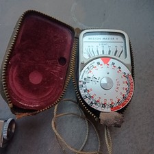 Weston Master V Universal Exposure Meter Model S461.5 with case FREE POST