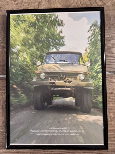 Framed mercedes benz u900 - mercedes,
