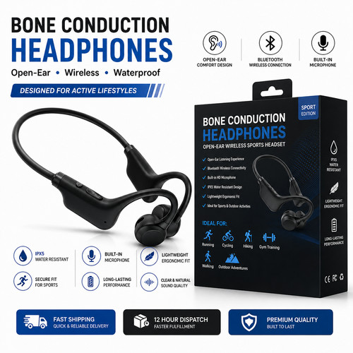 Bone conduction wireles - conduction,