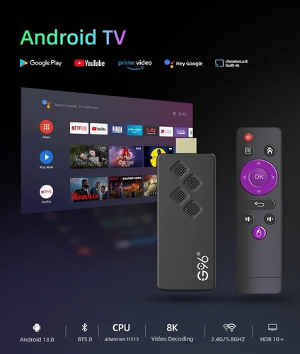 G96 stick android 13 4k - 13,