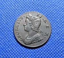 1736 Halfpenny George II