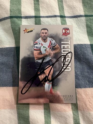 Signed james tedesco sydney - james,