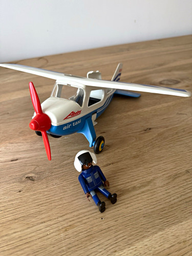 Playmobil air taxi aeroplane - air,