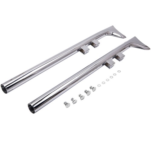 Inch chrome fishtail - 2x, 36
