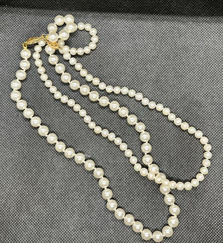 Vintage lotus faux - faux, pearl