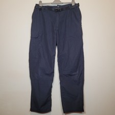 Craghoppers Mens Trousers  Dark Navy Blue With Belt Size 36