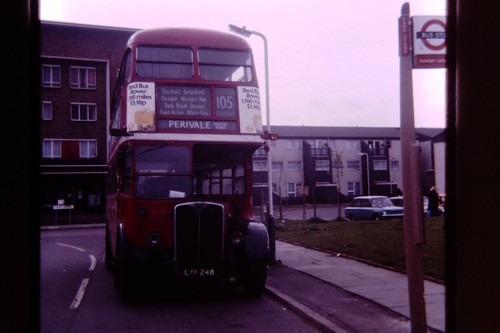 1978 original bus slide - slide, rt4189