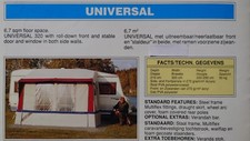 Caravan Awning - Svenska Talt Universal 320