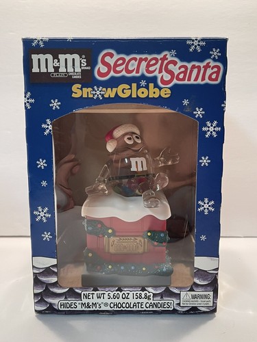 Secret santa snow globe - santa,