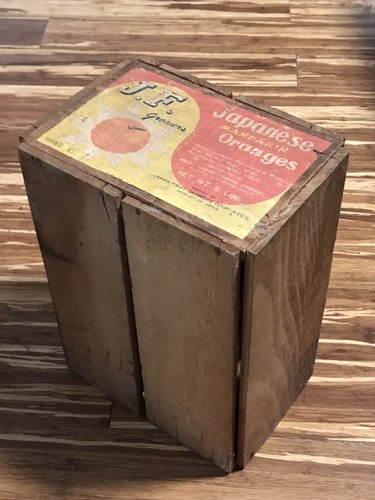 Old japanese mandarin oranges - old,
