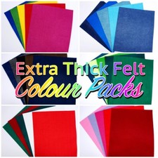 Extra thick felt 4mm - thick, 3-4mm