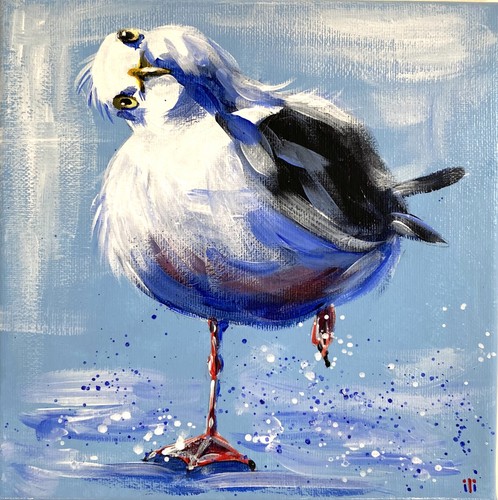 Original acrylic canvas - original,