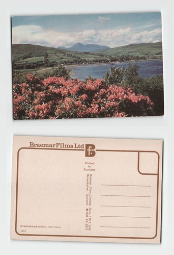 Postcard overlooking lamlash - postcard,