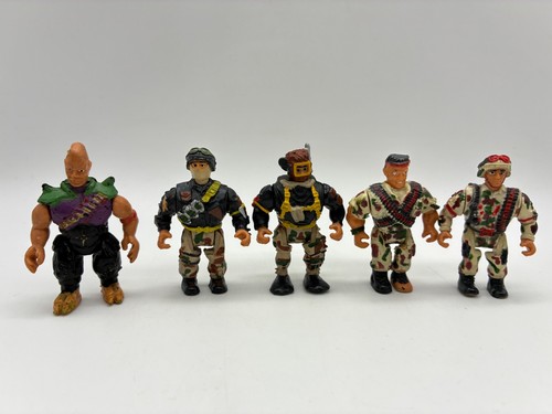 Military muscle men vintage - 5x,