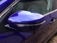 NISSAN QASHQAI J11E PASSENGER'S SIDE DOOR MIRROR INK BLUE METALLIC BRN 2014-2020