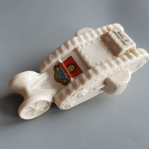 Antique weston super mare tank - super,