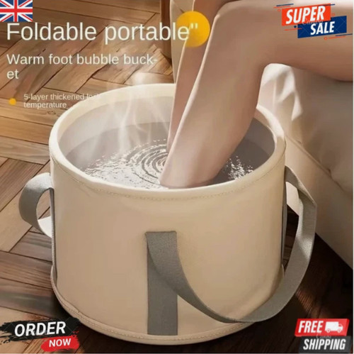 Foldable foot spa bath - foldable,