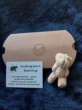 Sending hugs Bear Bear in a Box, Thoughtful Gift. New